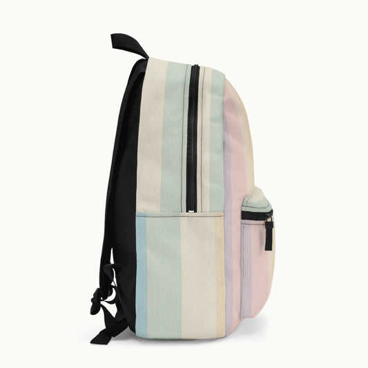 Pastel Stripe Backpack
