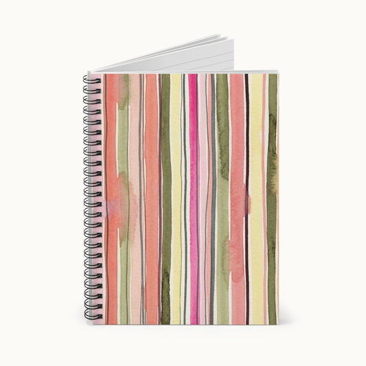 Summer Stripe Notebook
