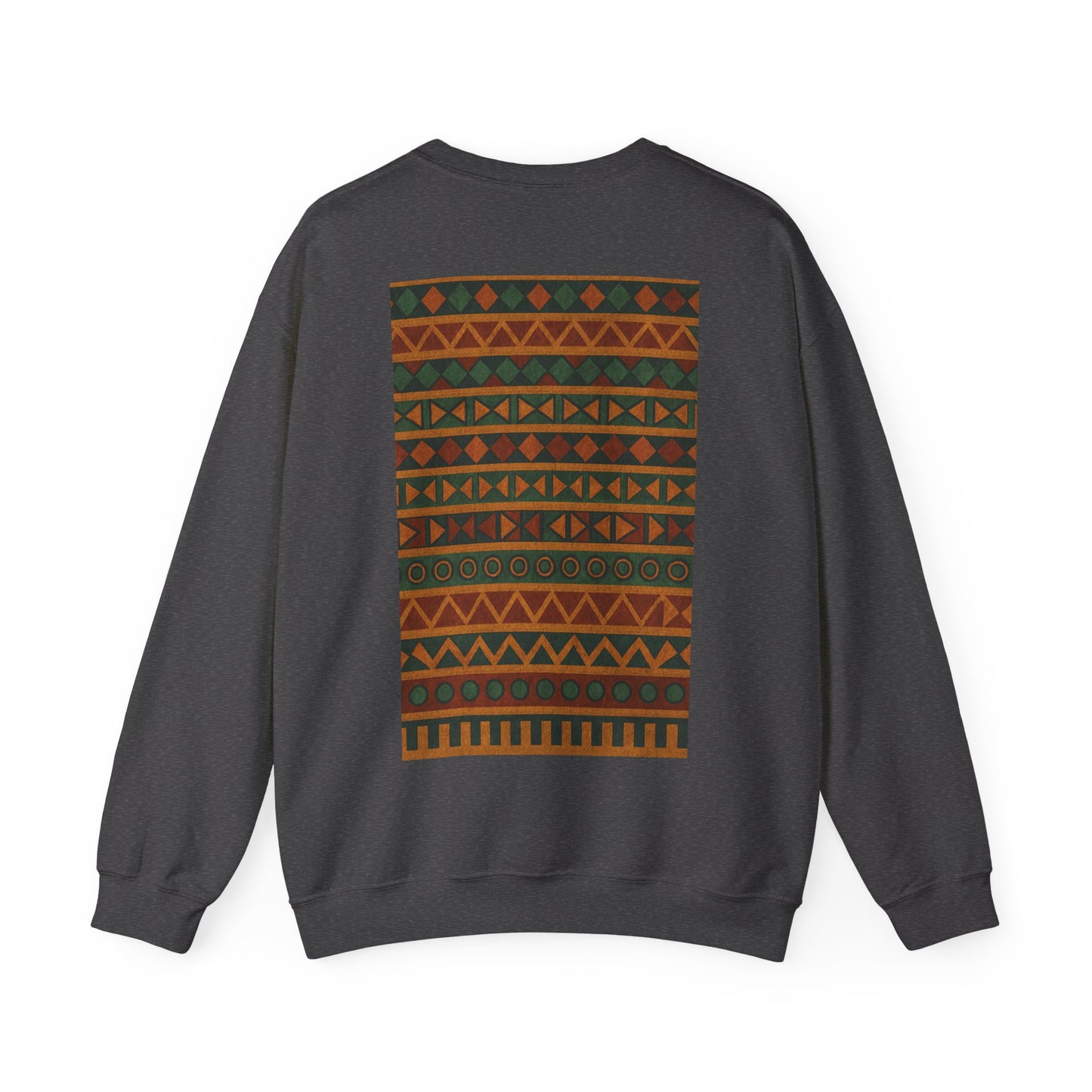 Trendy Unisex Patterned Crewneck Sweatshirt | Cozy Casual Wear, Unique Gifts, Fall Fashion, Home Comfort, Unisex Style