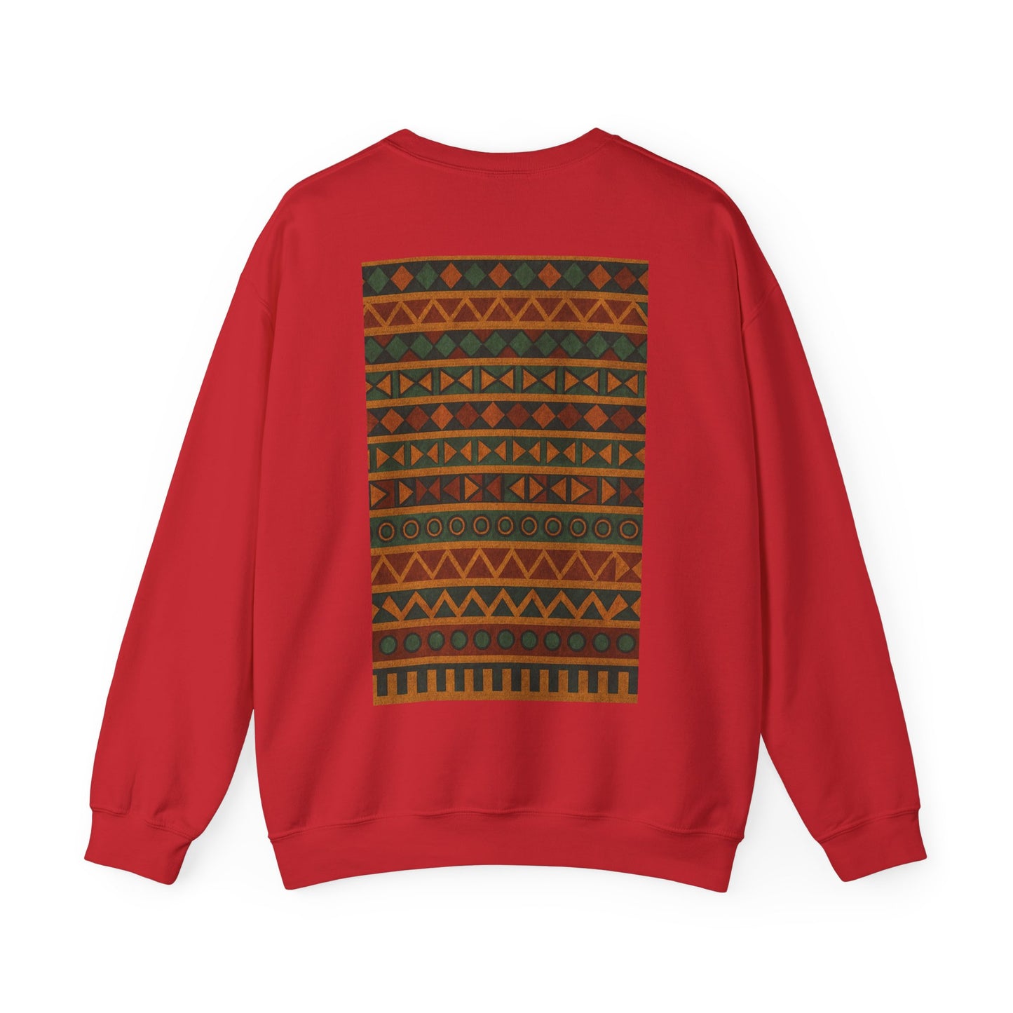 Trendy Unisex Patterned Crewneck Sweatshirt | Cozy Casual Wear, Unique Gifts, Fall Fashion, Home Comfort, Unisex Style