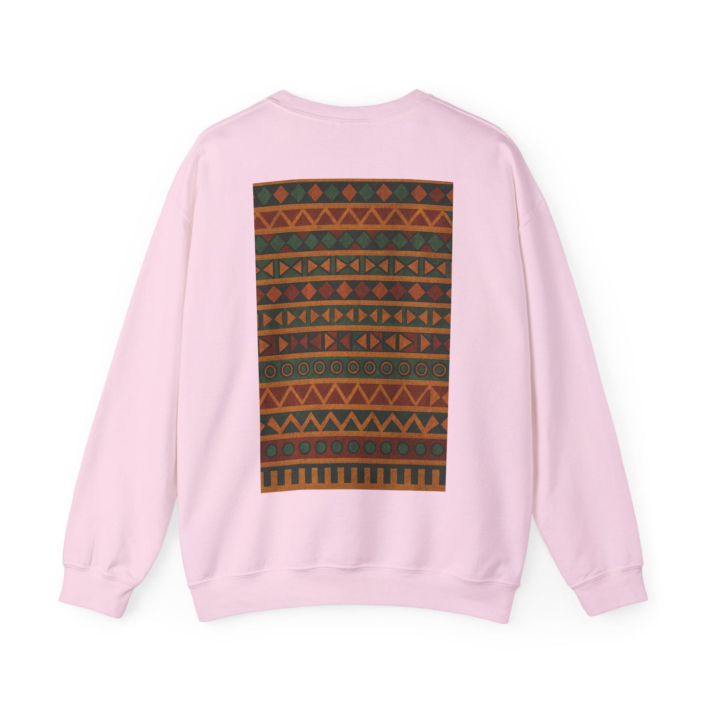 Trendy Unisex Patterned Crewneck Sweatshirt | Cozy Casual Wear, Unique Gifts, Fall Fashion, Home Comfort, Unisex Style