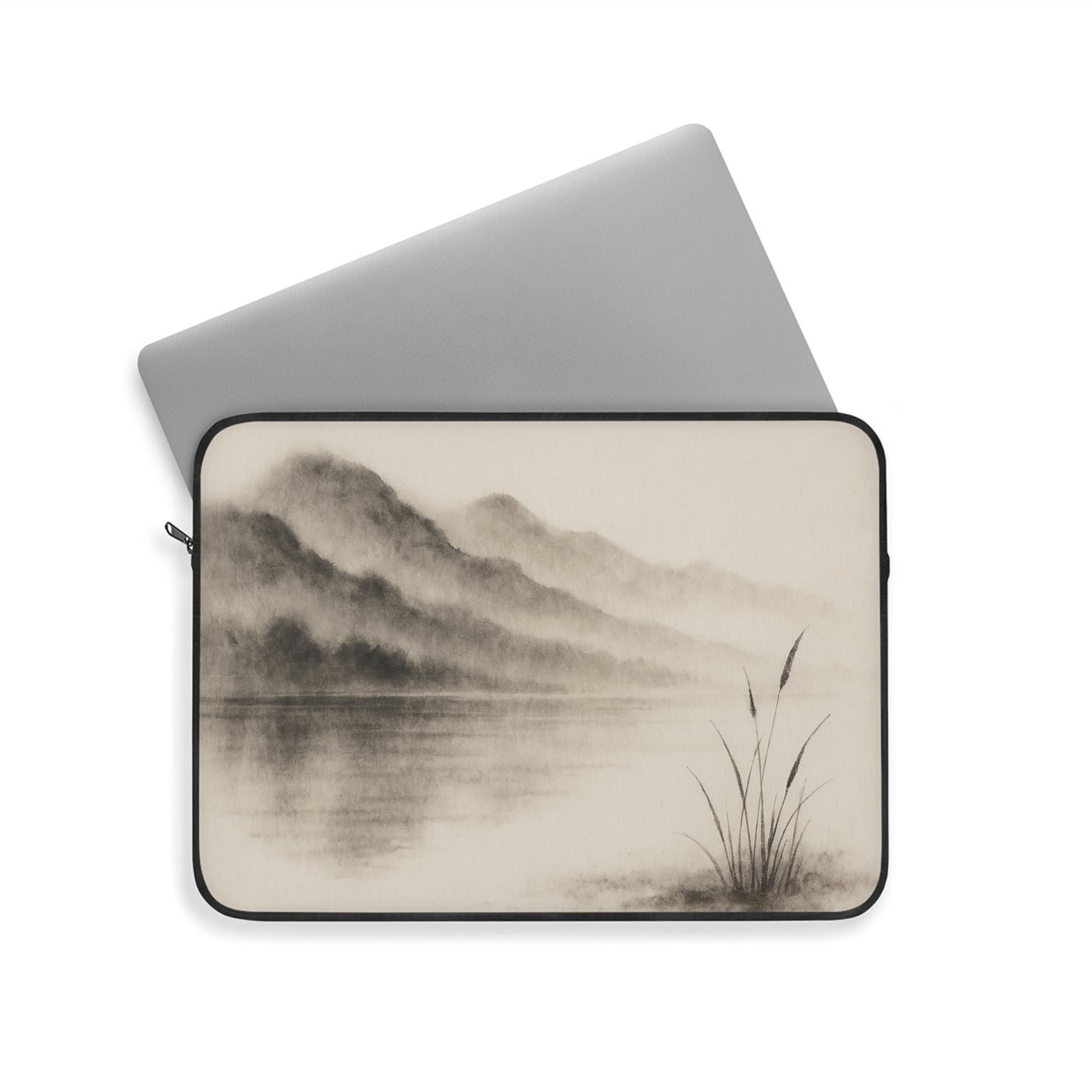 Sumi E Misty Mountains Laptop Sleeve