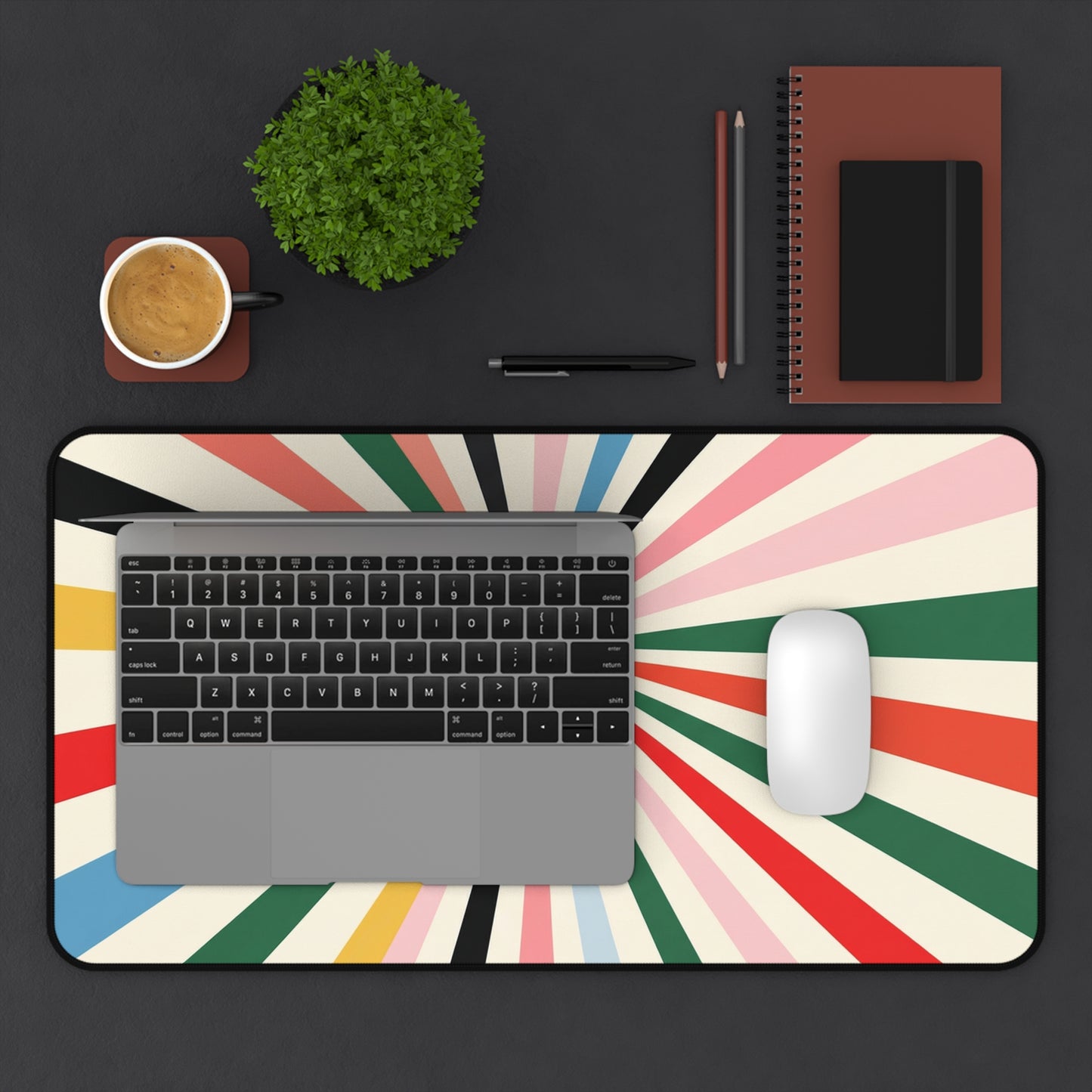 Festival Rays Desk Mat