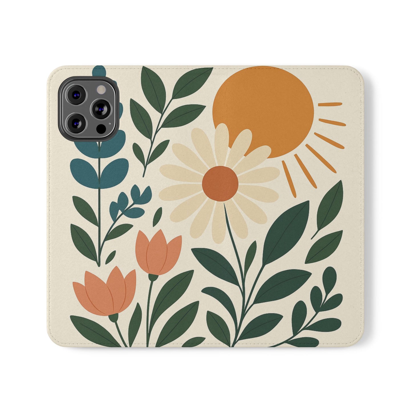Vegan Leather Flip Case