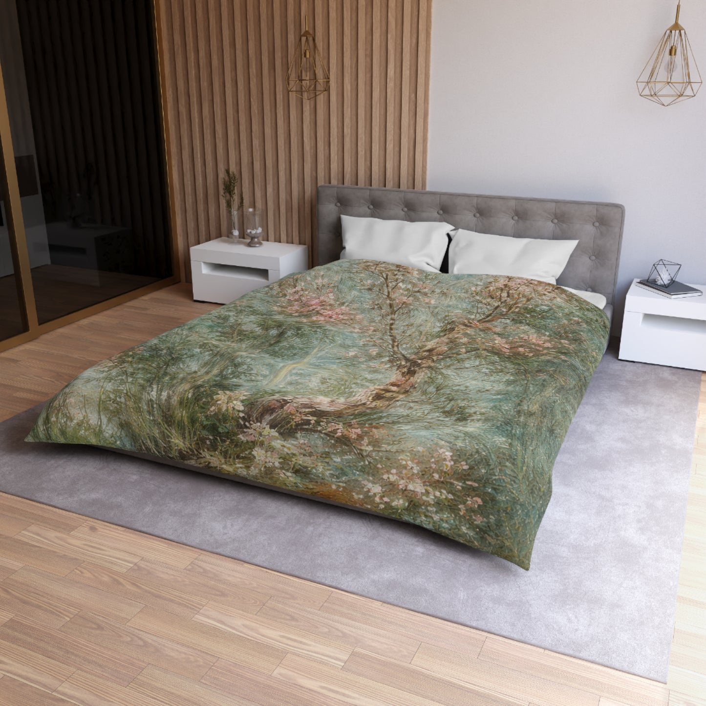 Secret Garden Microfiber Duvet Cover