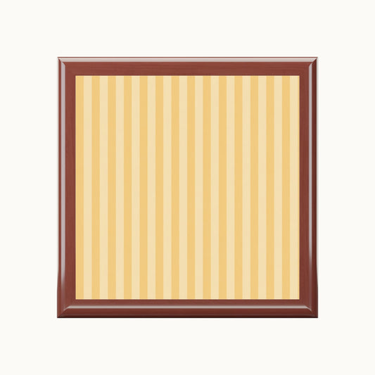 Buttercup Stripe Jewelry Box