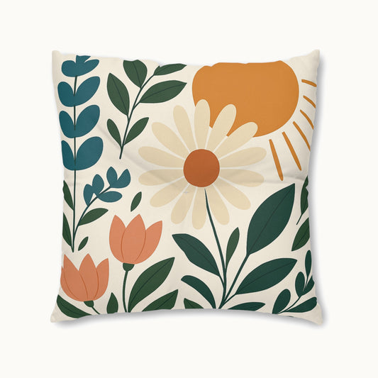 Square Tufted Floor Pillow