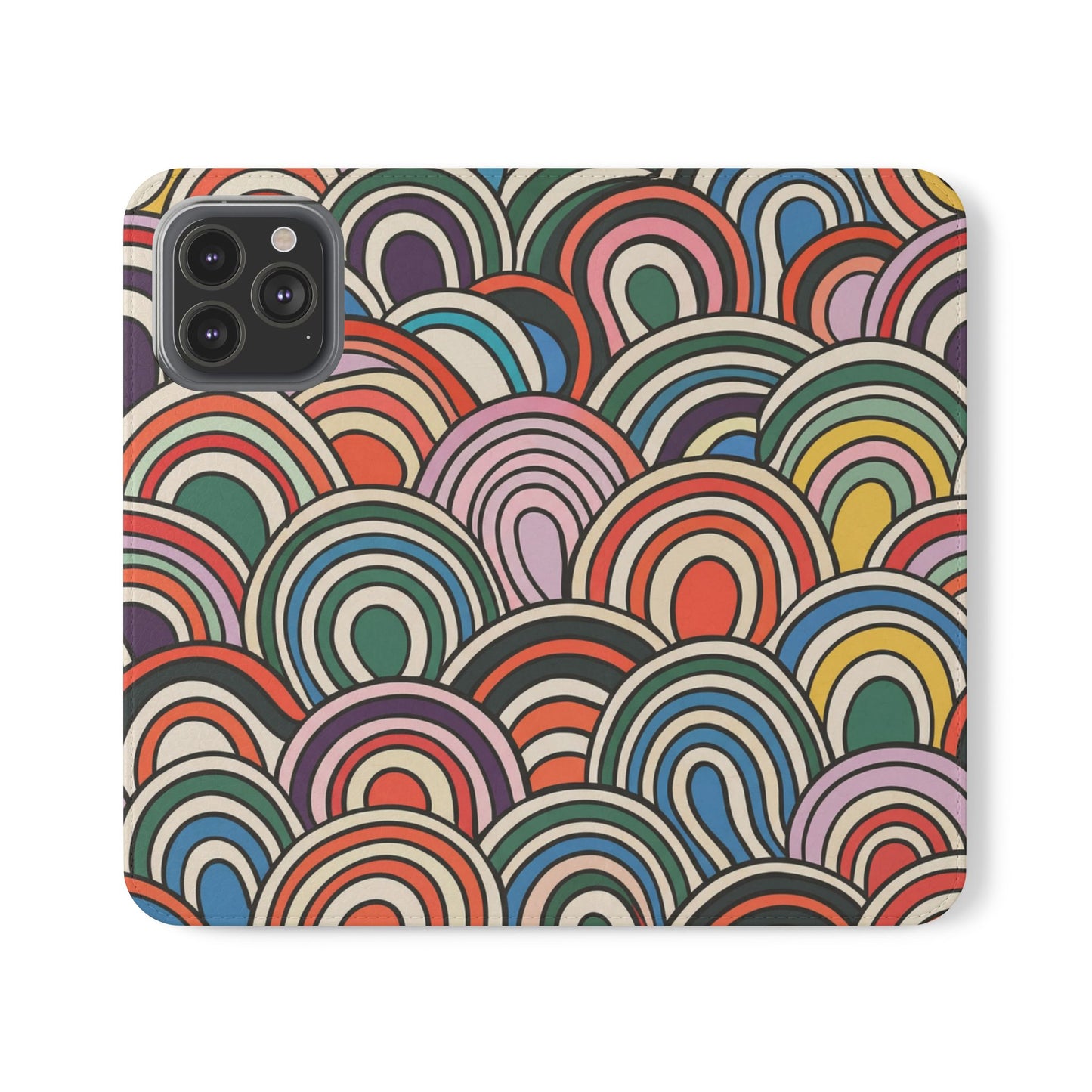 Arcade Arches Vegan Leather Flip Case