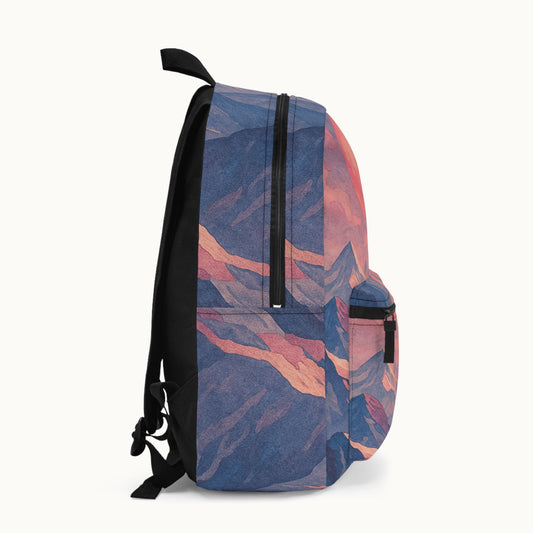 Majestic Pink Moon Backpack