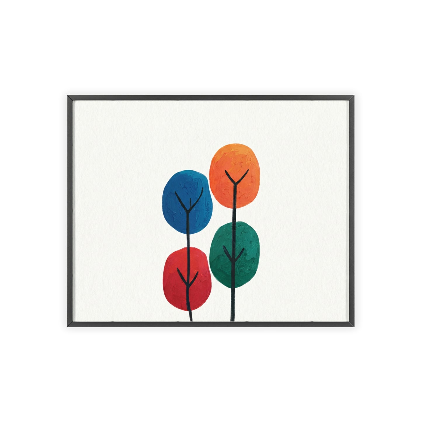 Four Seasons Wood Framed Posters