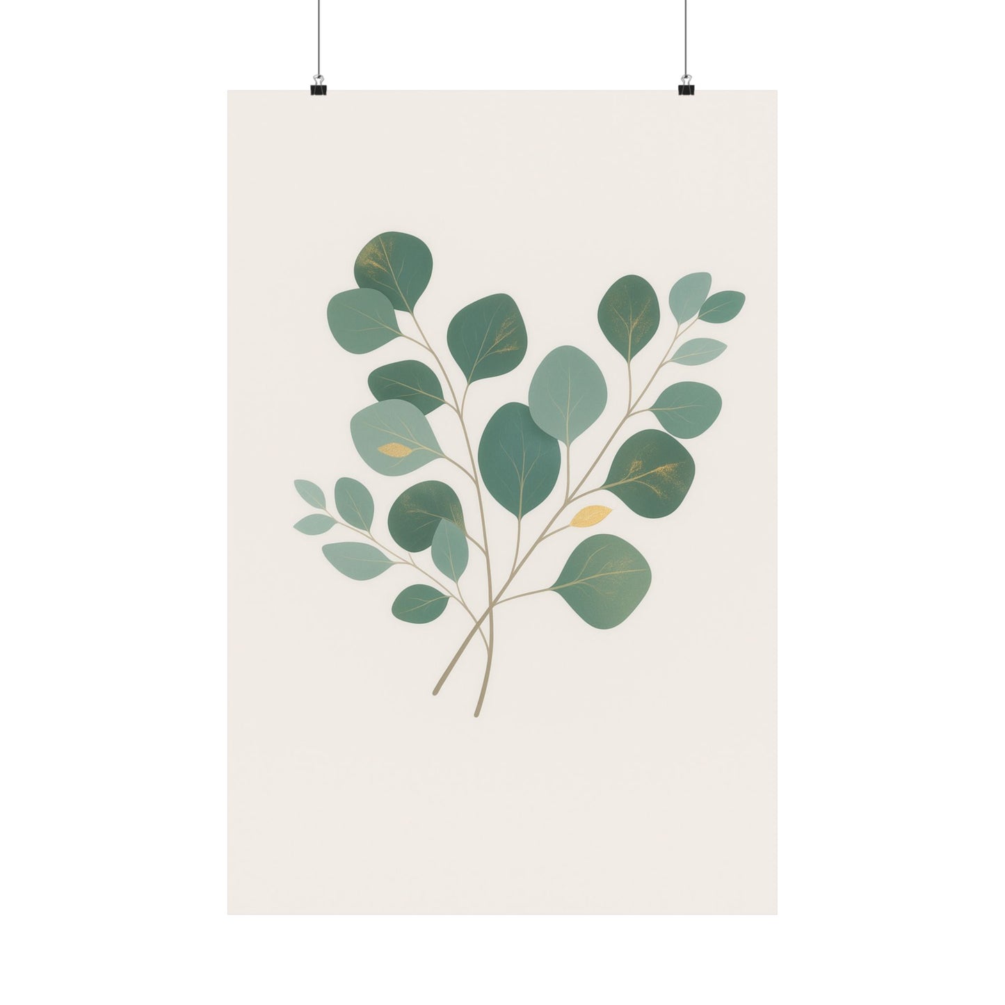 Elegant Floral Art Poster