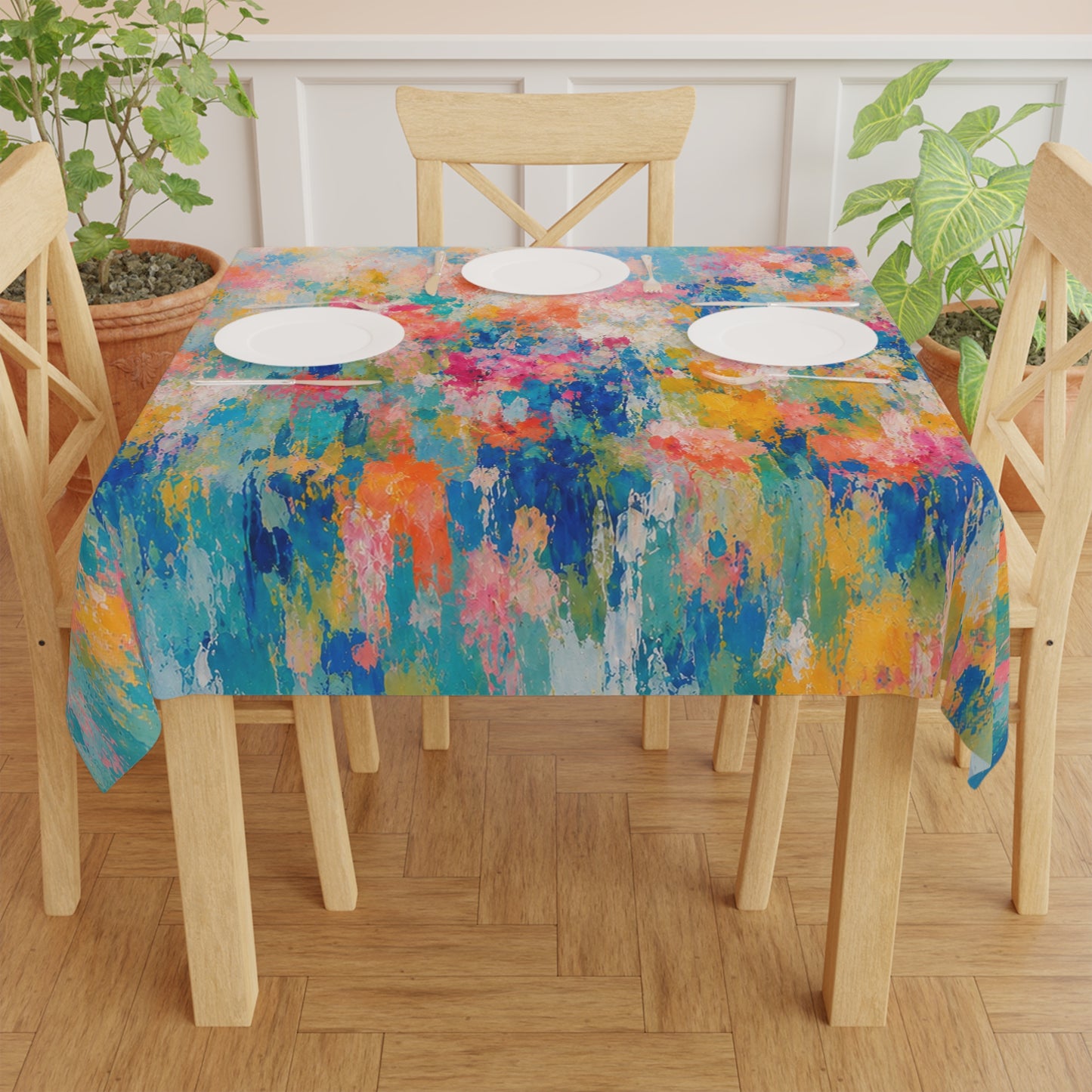 Chromatic Meadow Tablecloth
