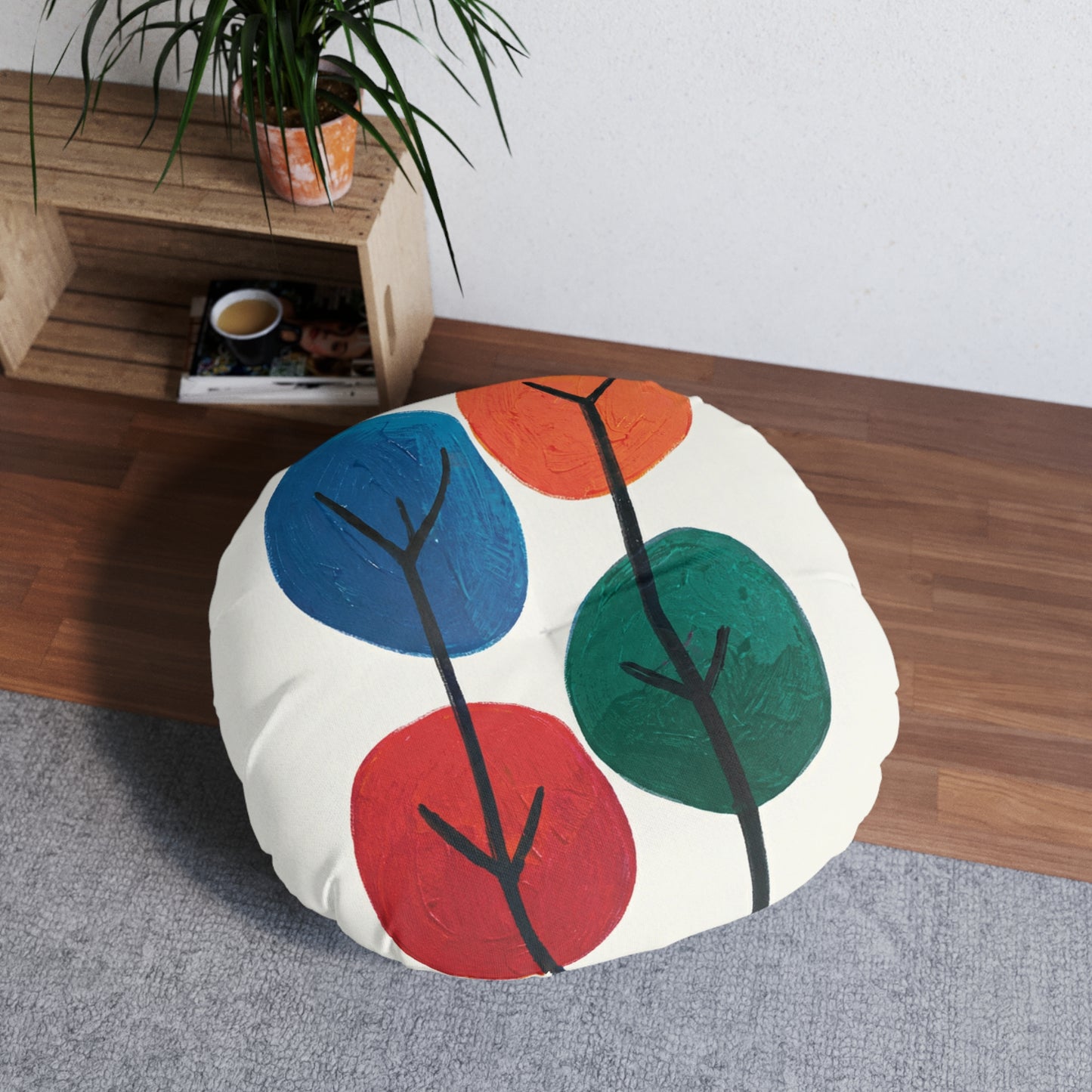 Tufted Floor Pillow