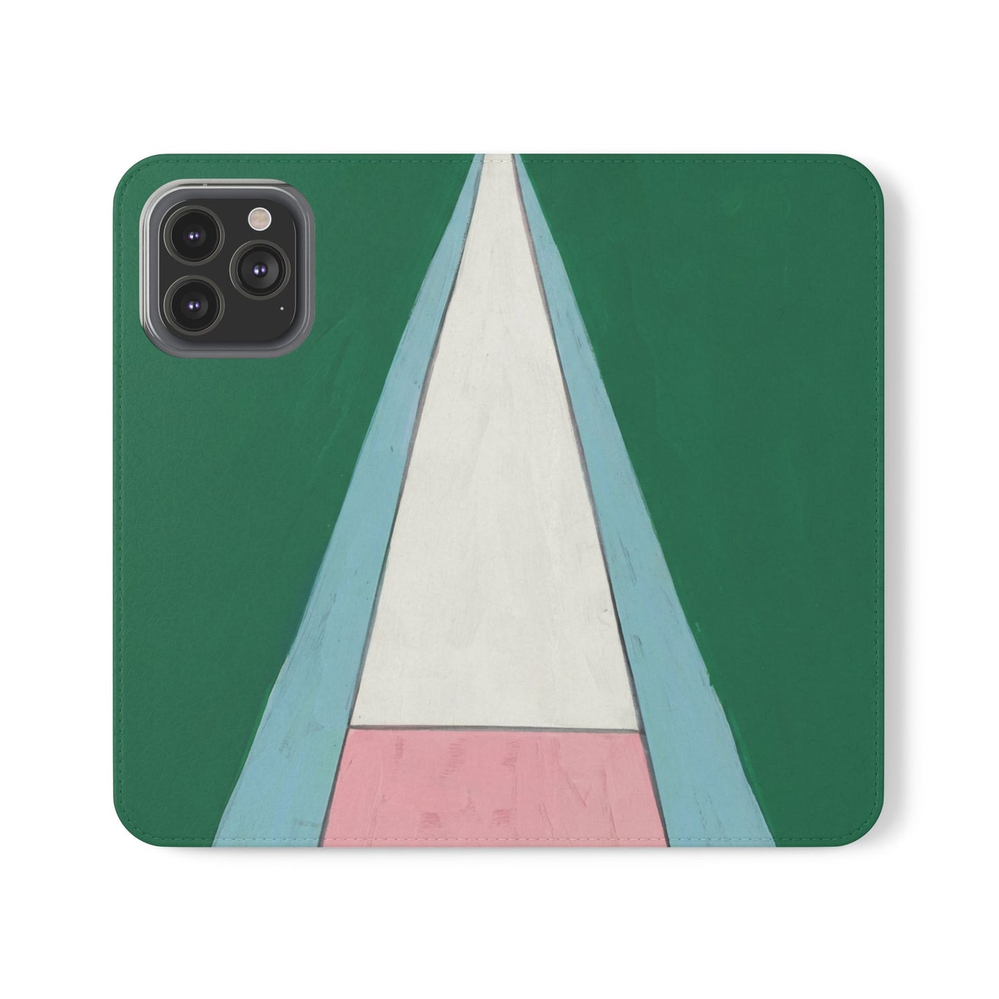 Peak Pastel Vegan Leather Flip Case