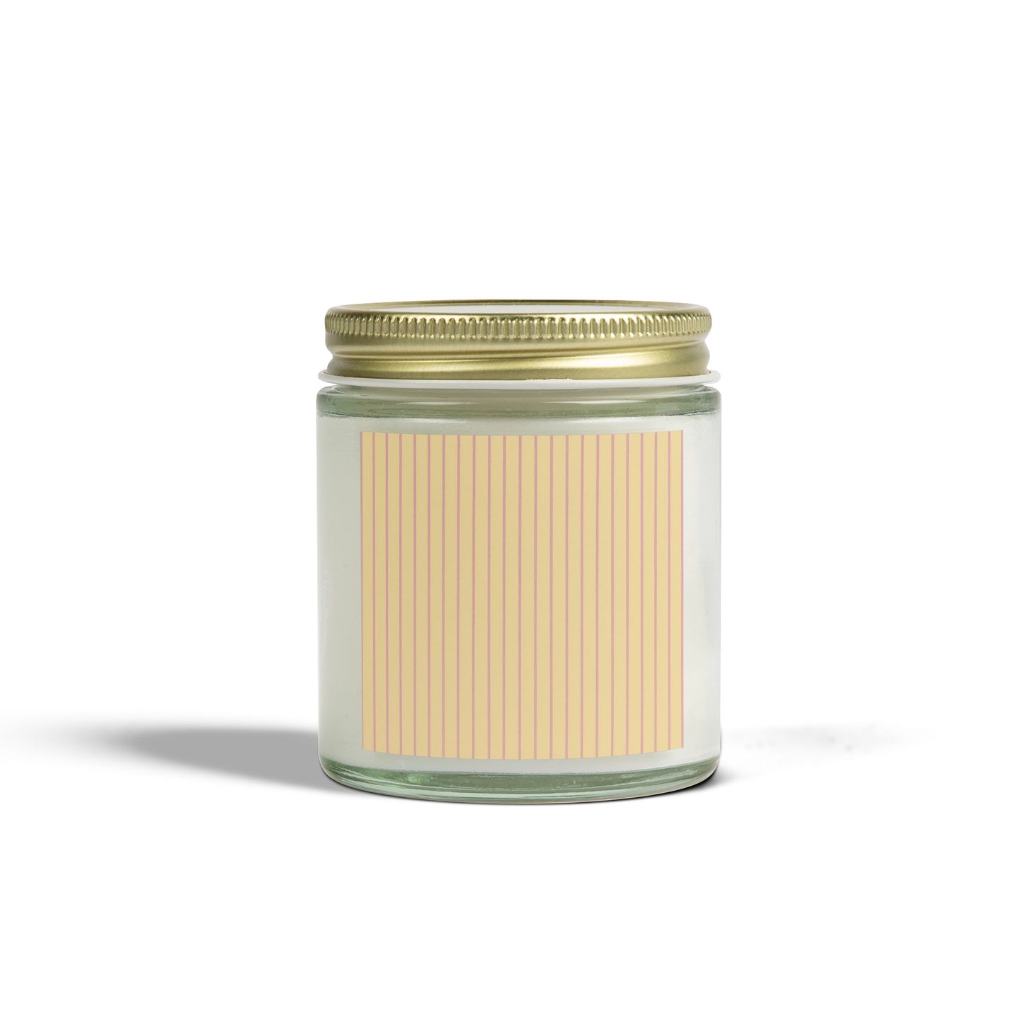 Blush Pinstripe Scented Candles