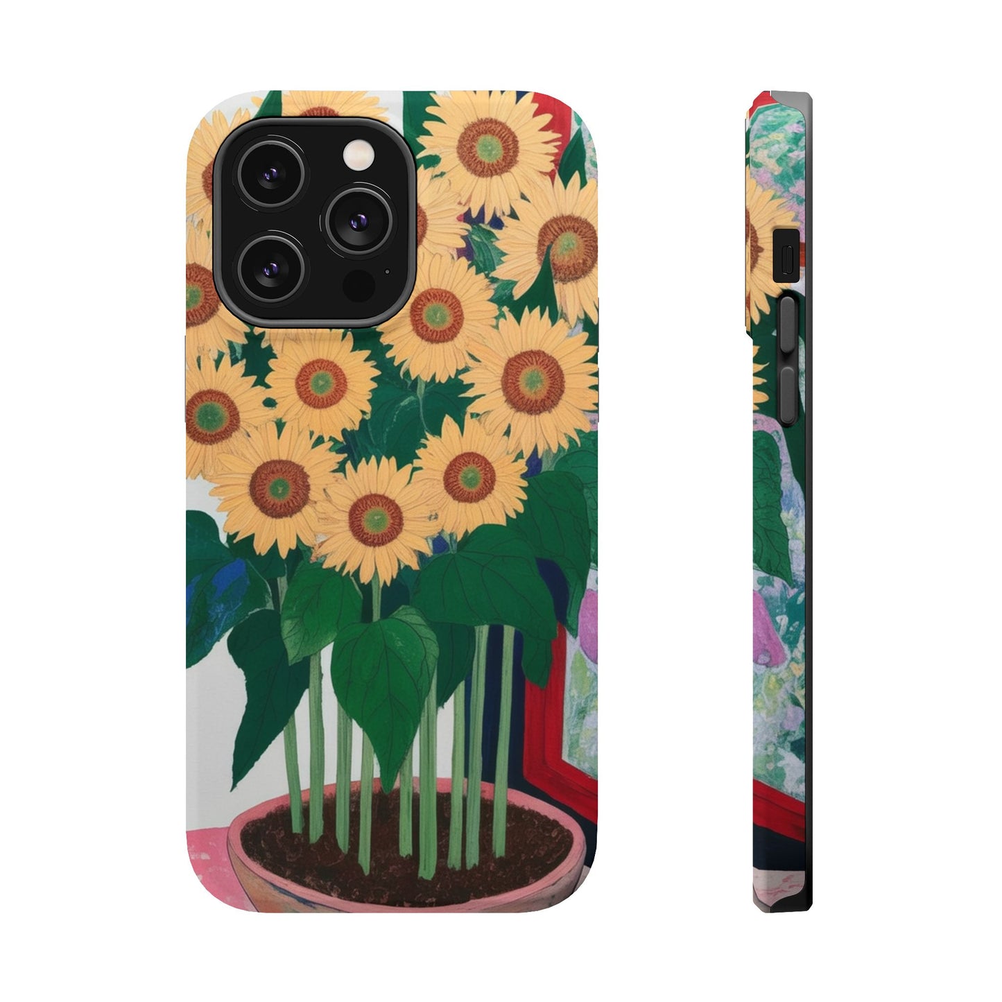 Sunroom Sunflowers Magnetic Phone Case