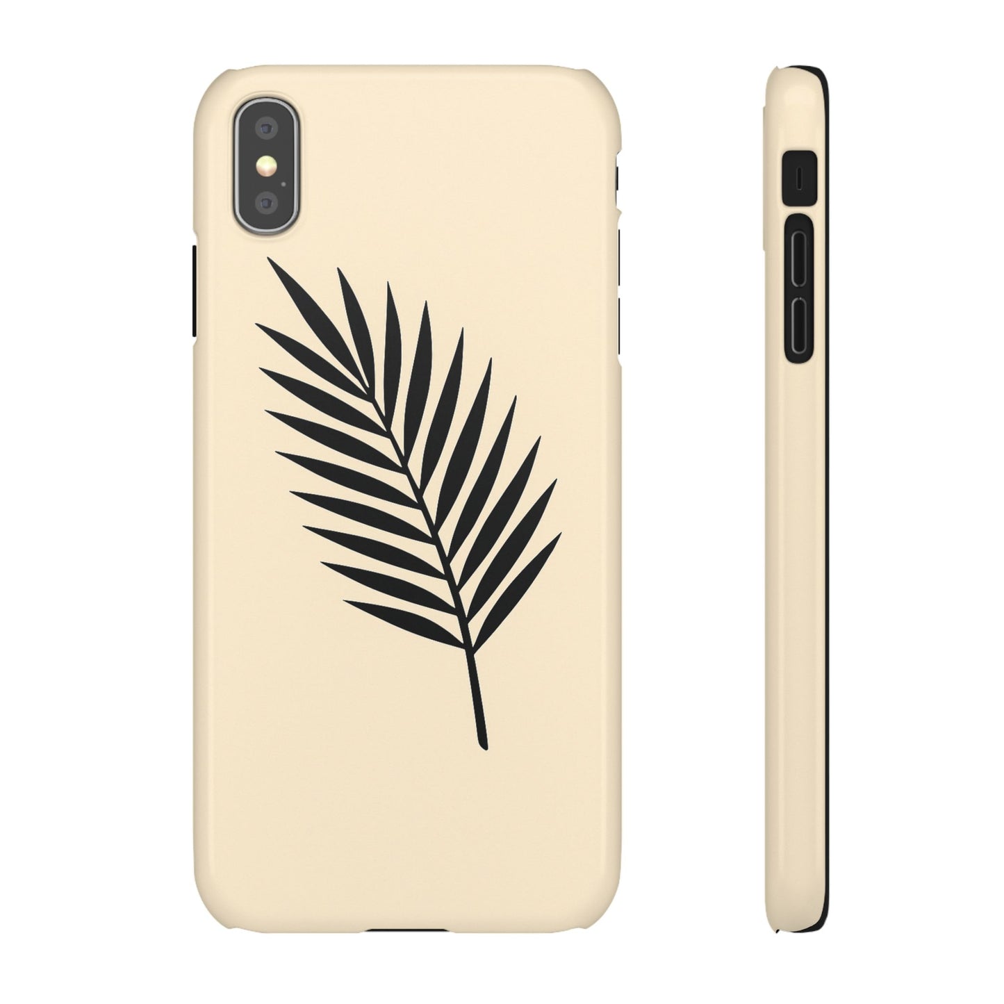 Palm Frond Silhouette Snap Phone Case
