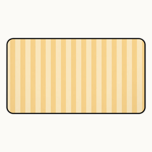 Buttercup Stripe Desk Mat