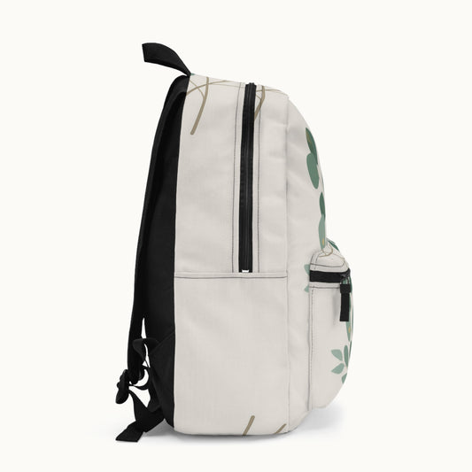 Elegant Floral Backpack