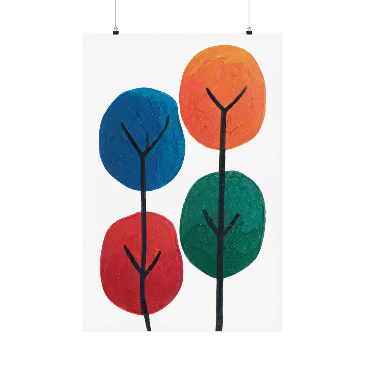 Four Seasons Art Poster