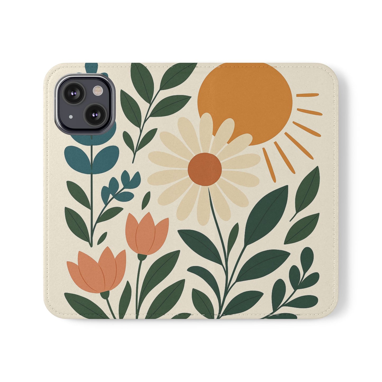 Vegan Leather Flip Case