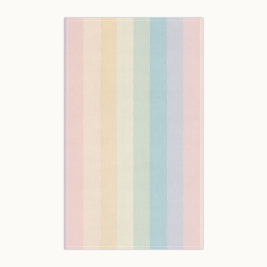 Pastel Stripe Tea Towel