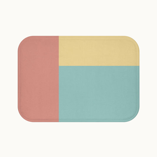 Quiet Blocks Bath Mat