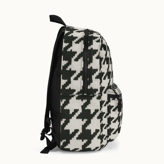 Houndstooth Backpack
