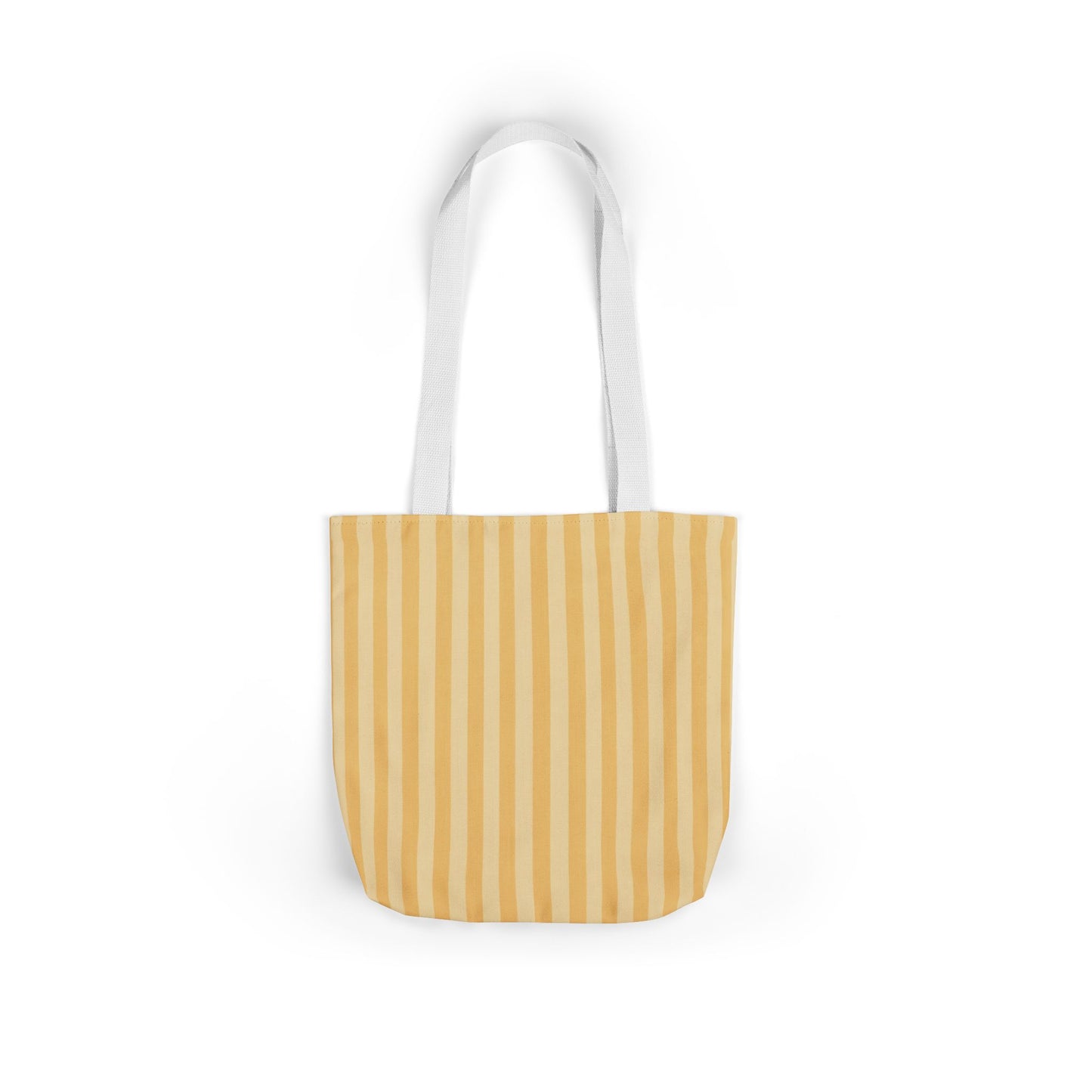 Buttercup Stripe Tote Bag with 5-Color Straps