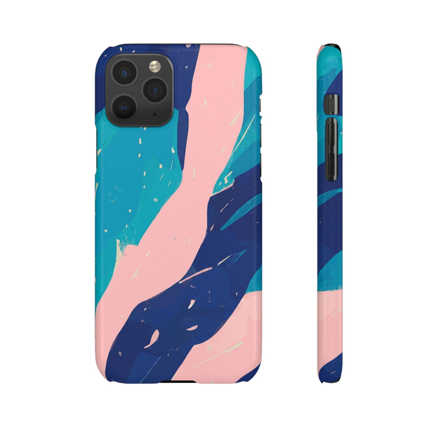 Blush Current Snap Phone Case