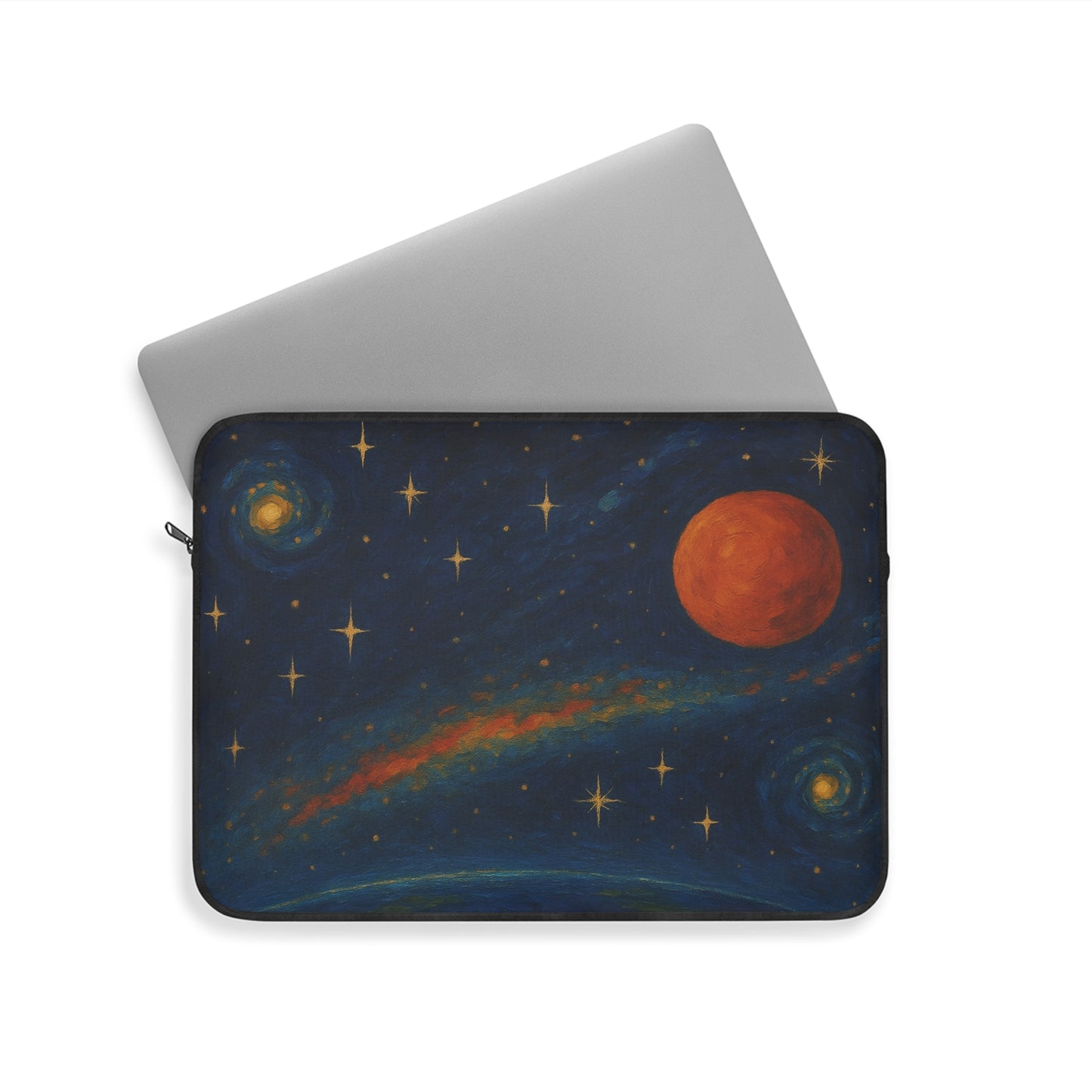 Cosmic Night Sky Laptop Sleeve