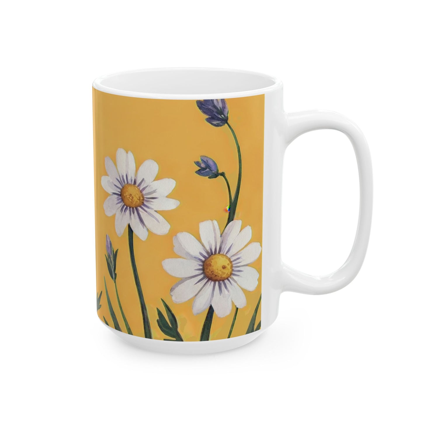 Spring Daisies Ceramic Mug
