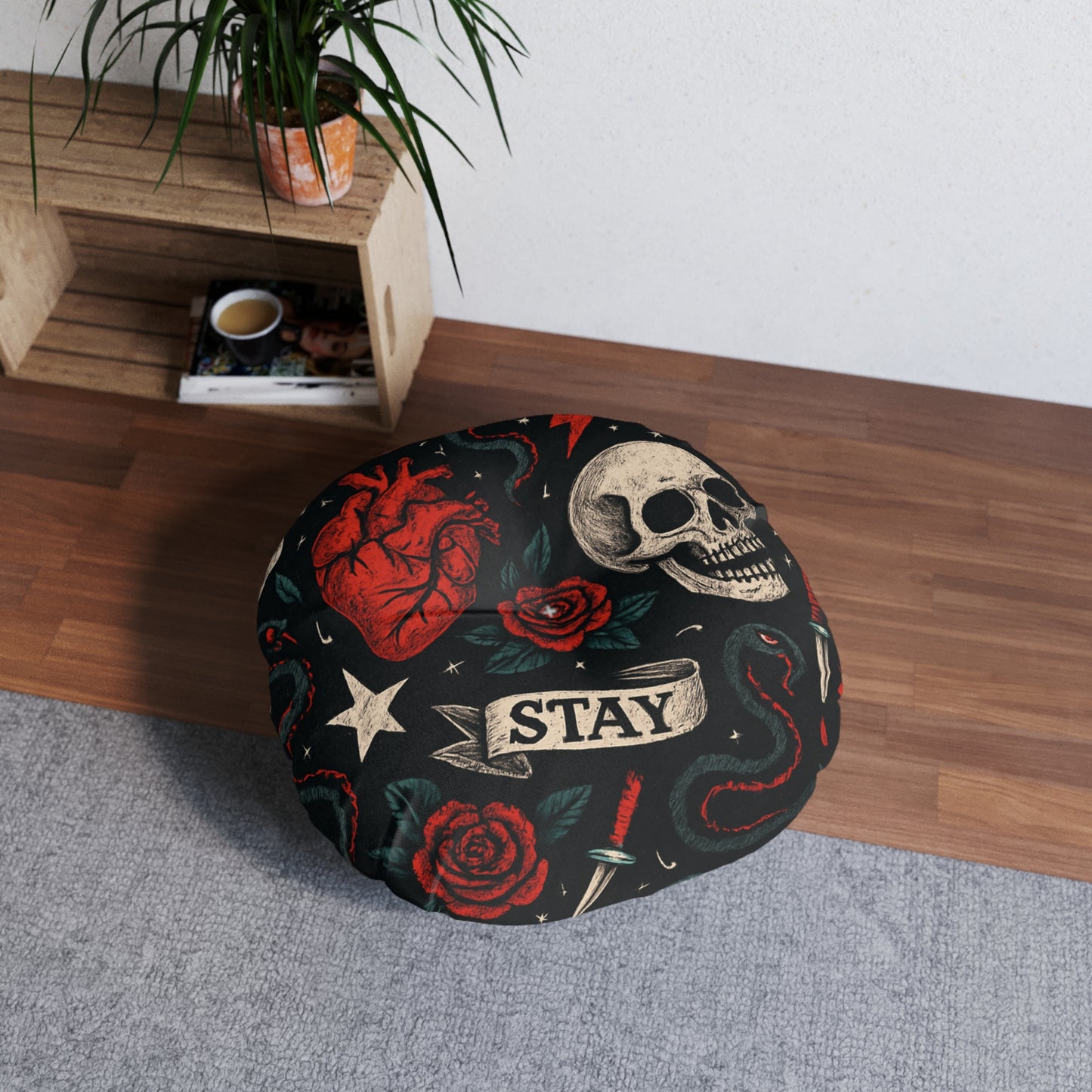 Tufted Floor Pillow