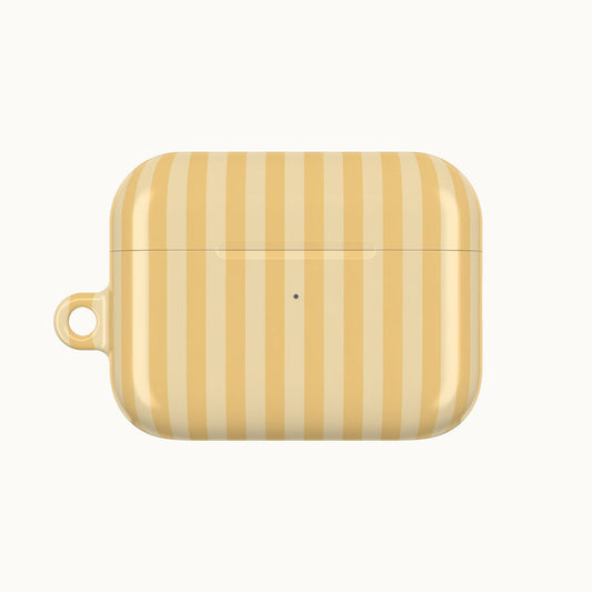 Buttercup Stripe AirPod Cases