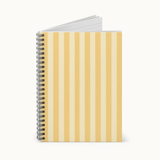 Buttercup Stripe Notebook