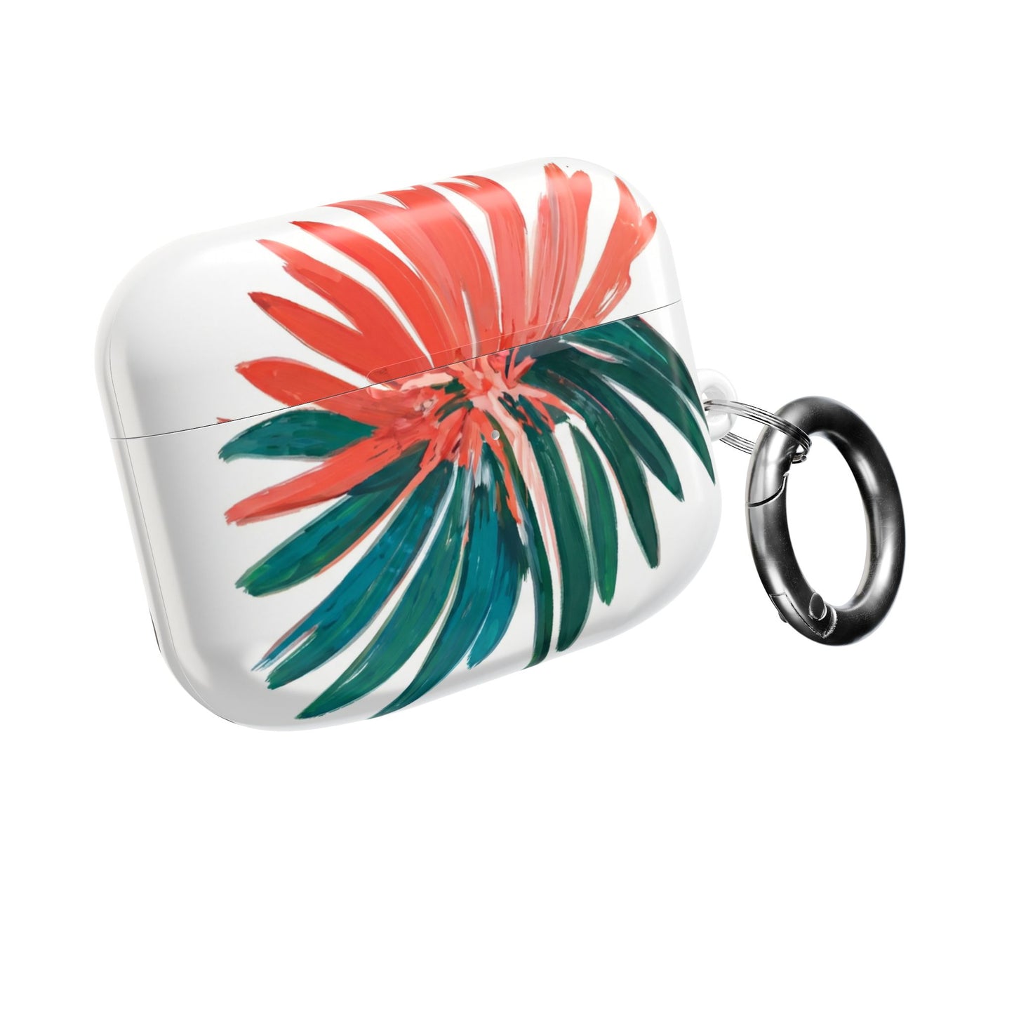 Coral Palm AirPod Cases