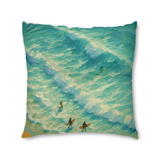 Square Tufted Floor Pillow