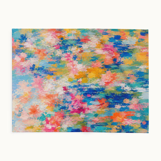 Chromatic Meadow Arctic Fleece Blanket