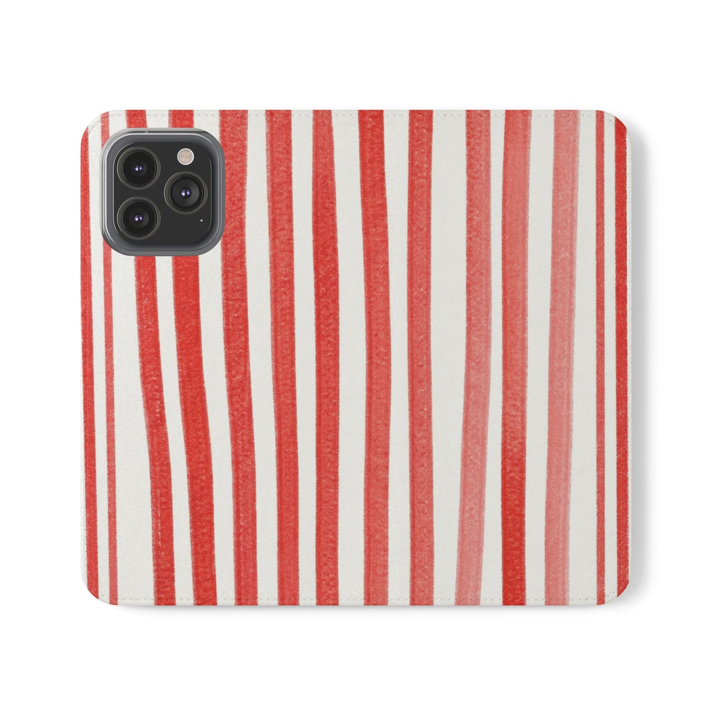 Red Thread Vegan Leather Flip Case
