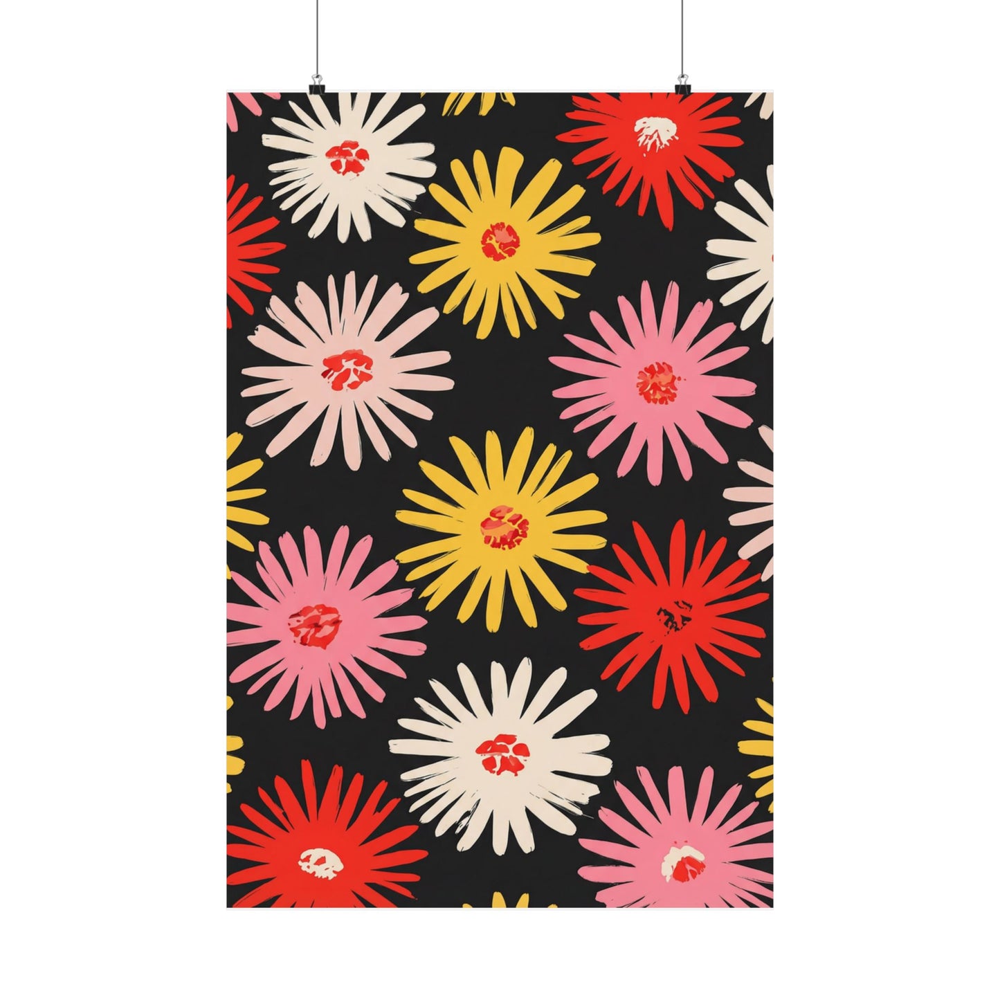 Night Bloom Art Poster