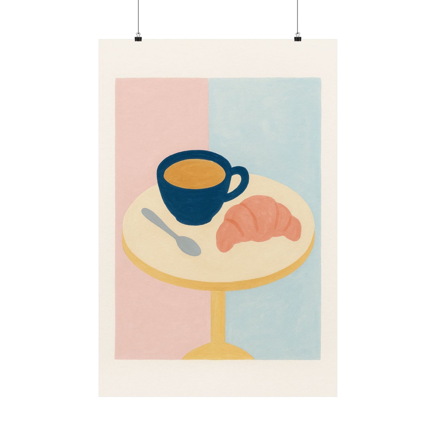 Cafe Cre Me Delight Art Poster