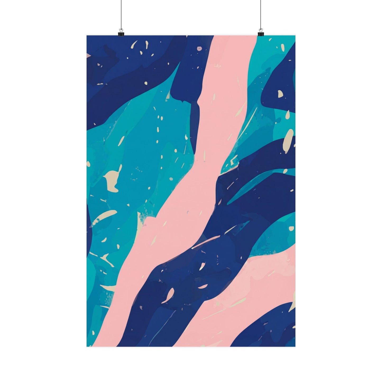 Blush Current Art Poster