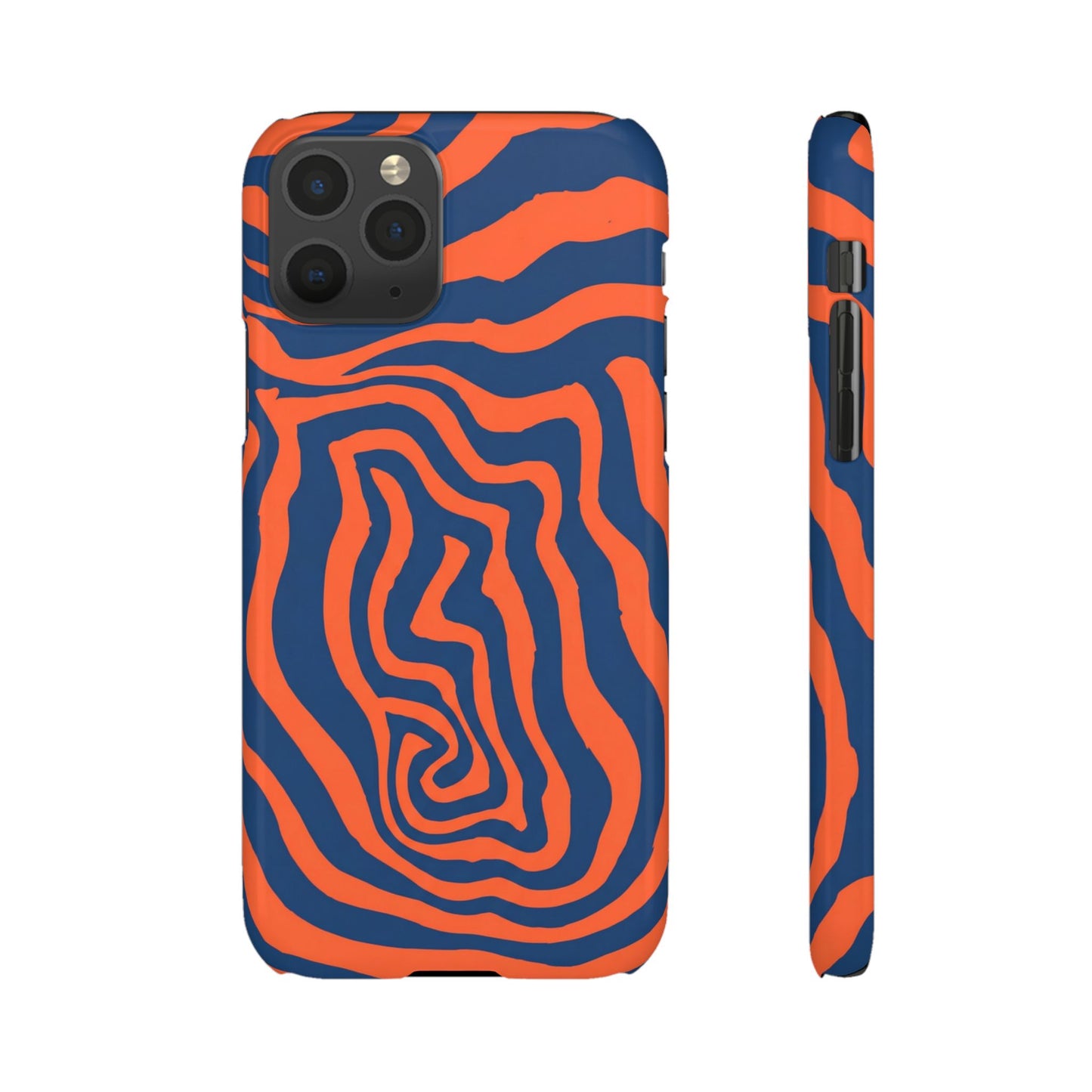 Tangerine Maze Snap Phone Case