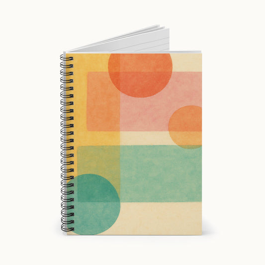 Sunlit Shapes Notebook