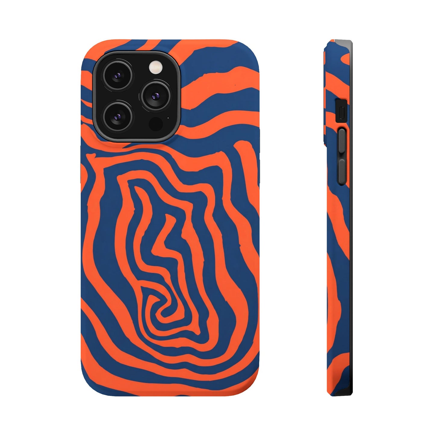 Tangerine Maze Magnetic Phone Case