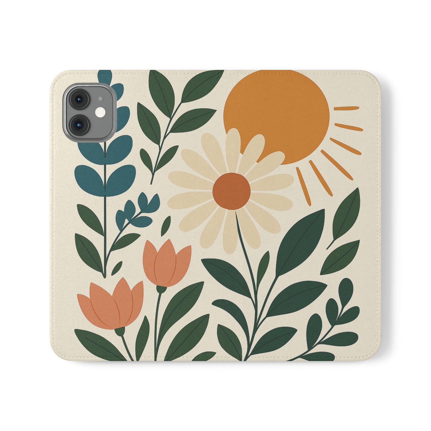 Vegan Leather Flip Case