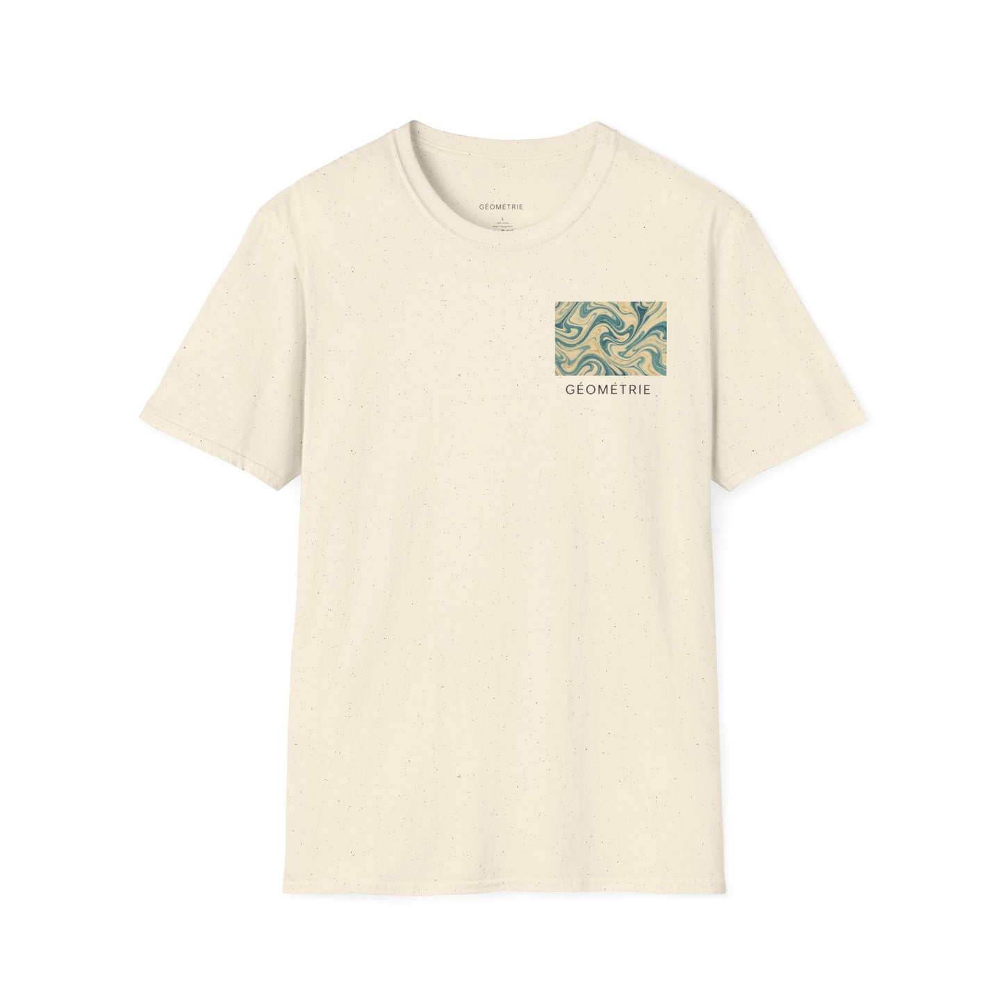 Geo Pattern Unisex Softstyle T-Shirt | Casual Everyday Tee, Graphic Shirt, Gift for Him/Her, Trendy Wear, Artsy Style (Pattern 06)