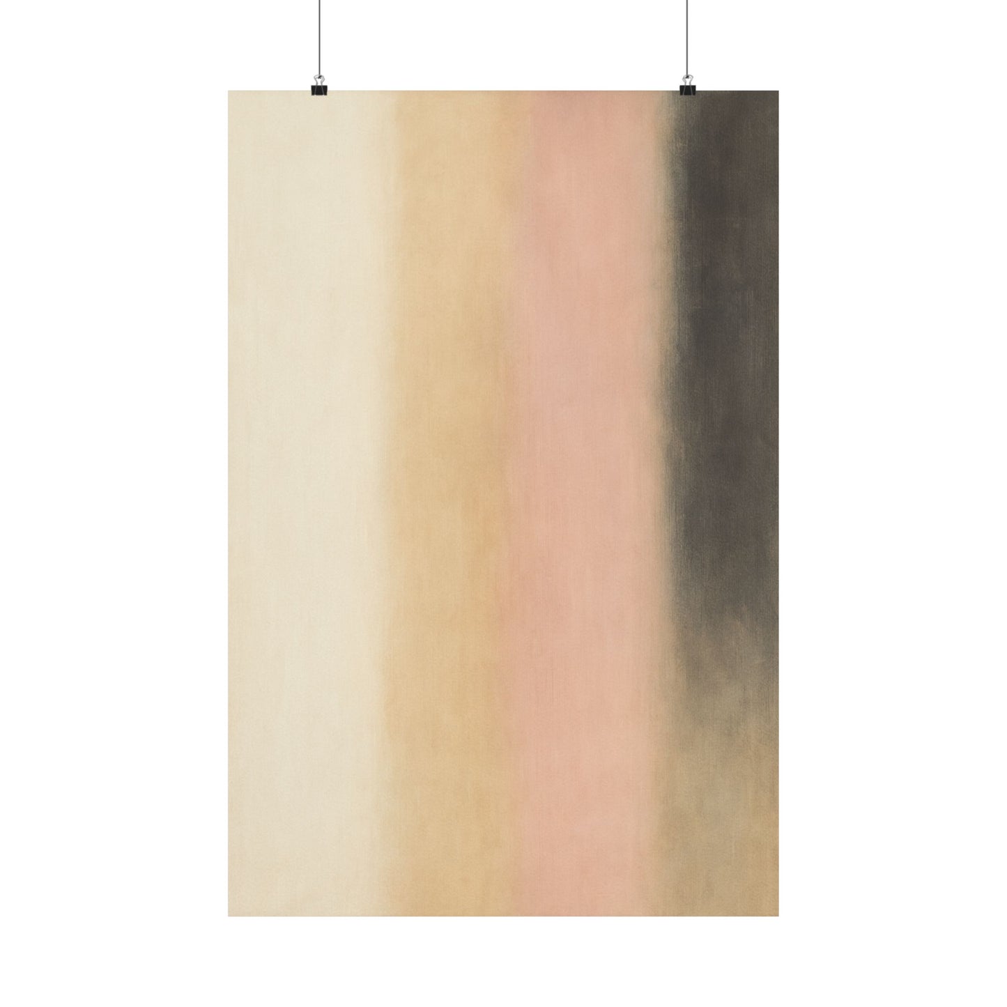 Abstract Color Harmony Art Poster