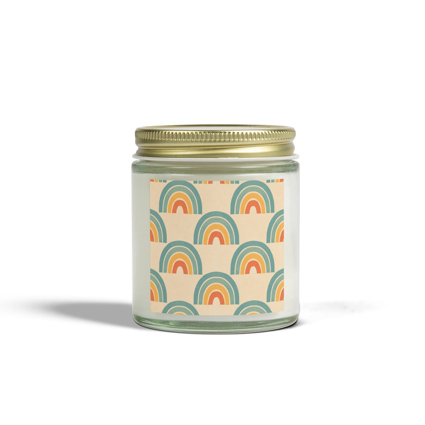 Chalky Rainbow Arches Scented Candles — Square
