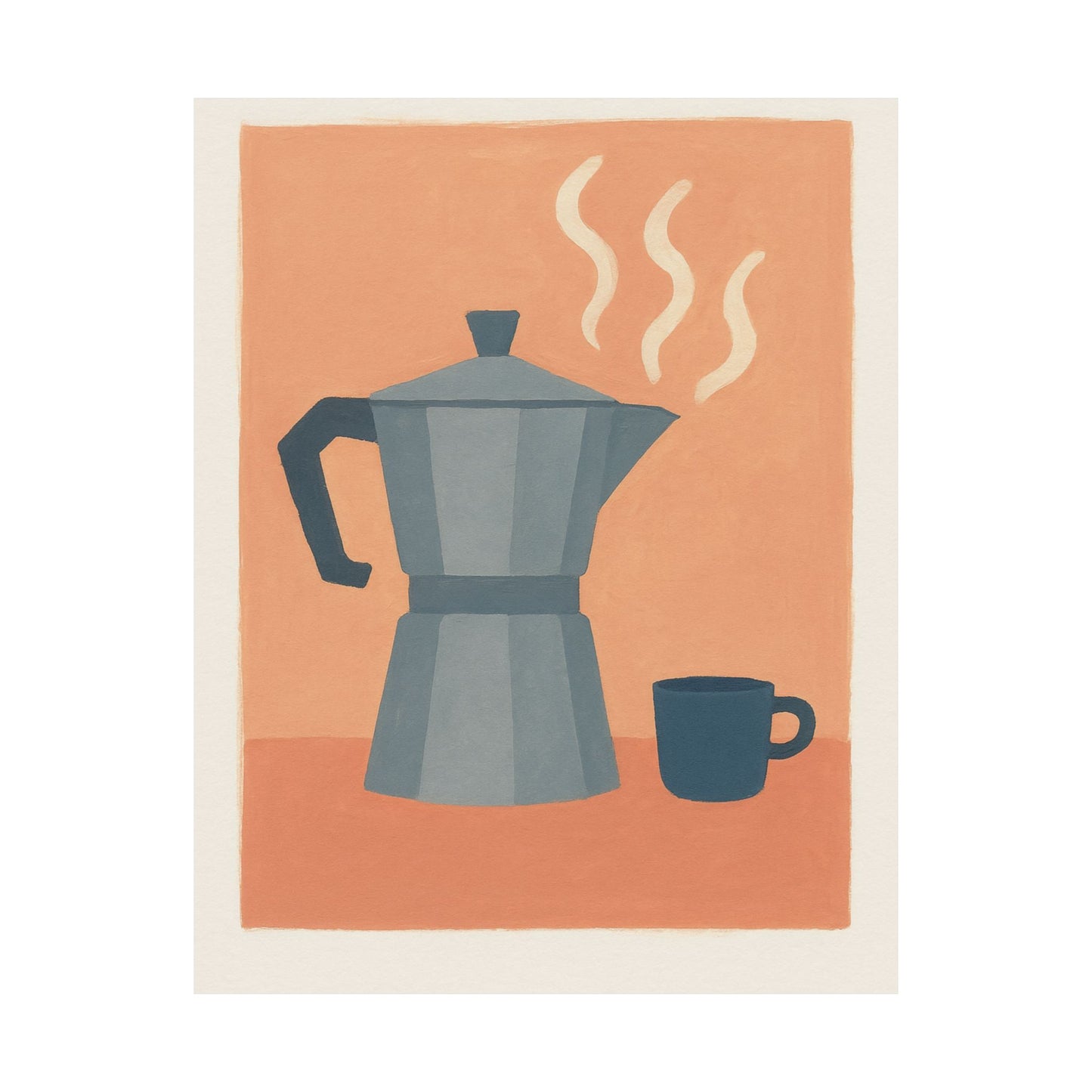 Charming Espresso Moment Art Poster